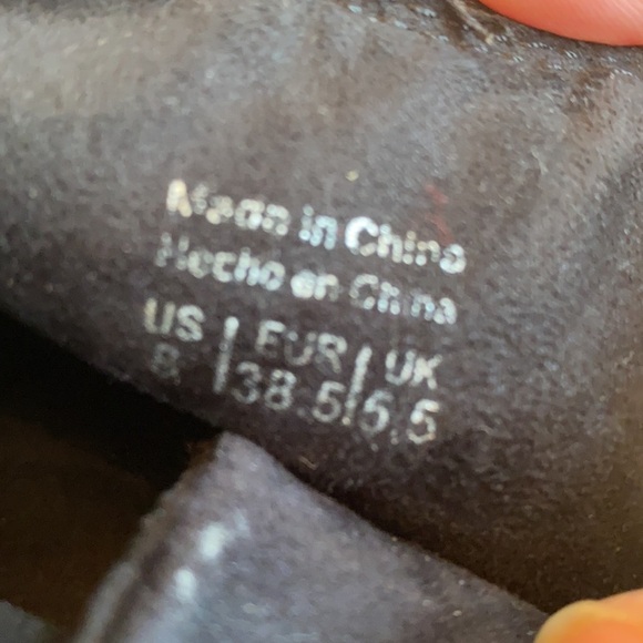 “Call it Spring” Wedge Booties in Black Sz 8 - Picture 9 of 12